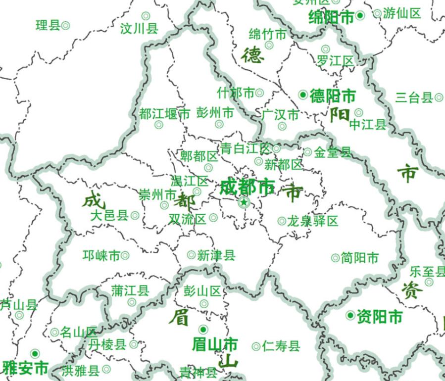 成都最新地图概览，探索城市脉络的变迁